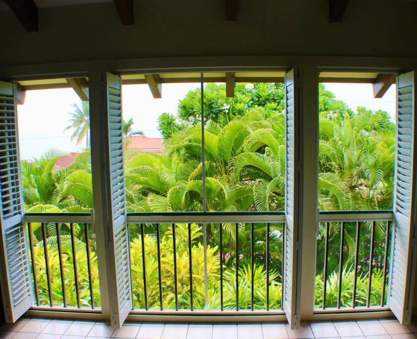 Apartamento King Palm Ocean Views King Bed Walk To Free Wifi Parking Bbq Kailua-Kona